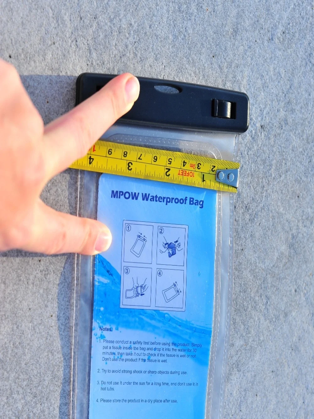 Waterproof Smartphone Pouch Underwater Shooting Protector Bag